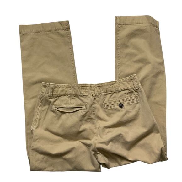 American Eagle Outfitters Pants Mens Size 32X32 Relaxed Flat Front Chino Casual - Picture 6 of 9